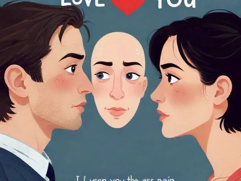 Học tiếng Anh với "I love you, even though you're a pain in the ass."