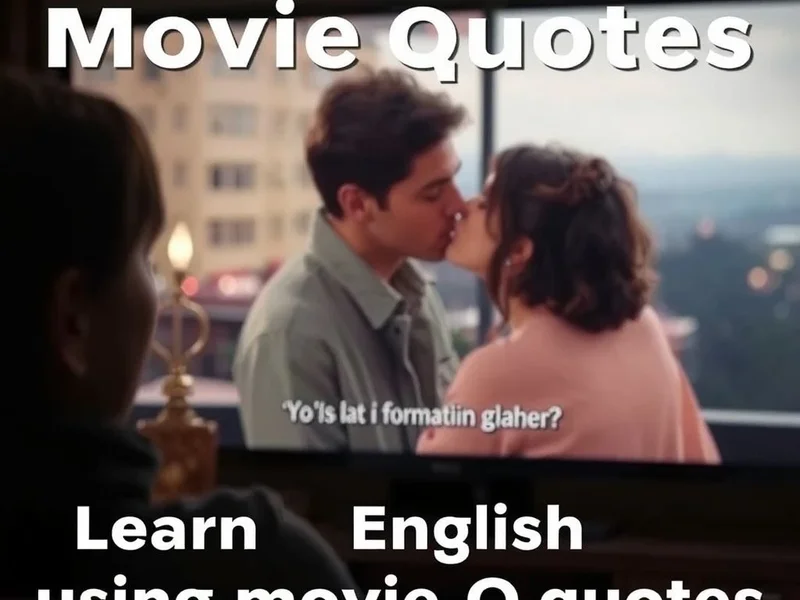 Learning English with the quote: I've been in love with you since the moment I laid eyes on you.