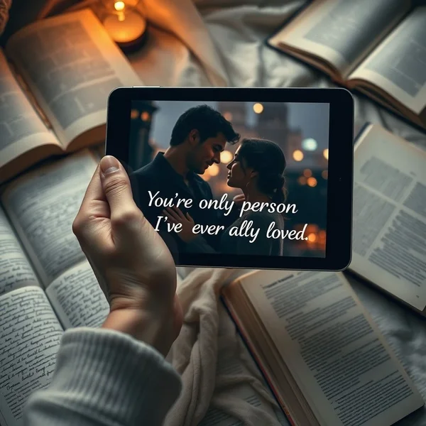 Learn English with the quote: You're the only person I've ever really loved. from a movie