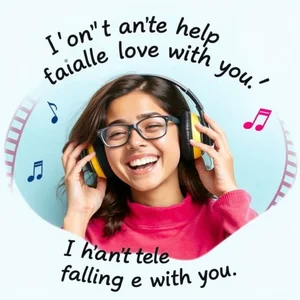 Ý nghĩa, Ngữ pháp "I can't help falling in love with you." Học tiếng Anh.