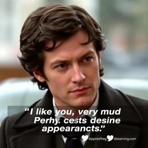I like you very much Perhaps despite appearances Aprende inglés