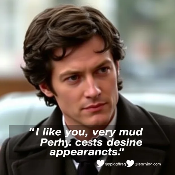 Learning English with the quote: I like you, very much. Perhaps despite appearances. from Bridget Jones's Diary