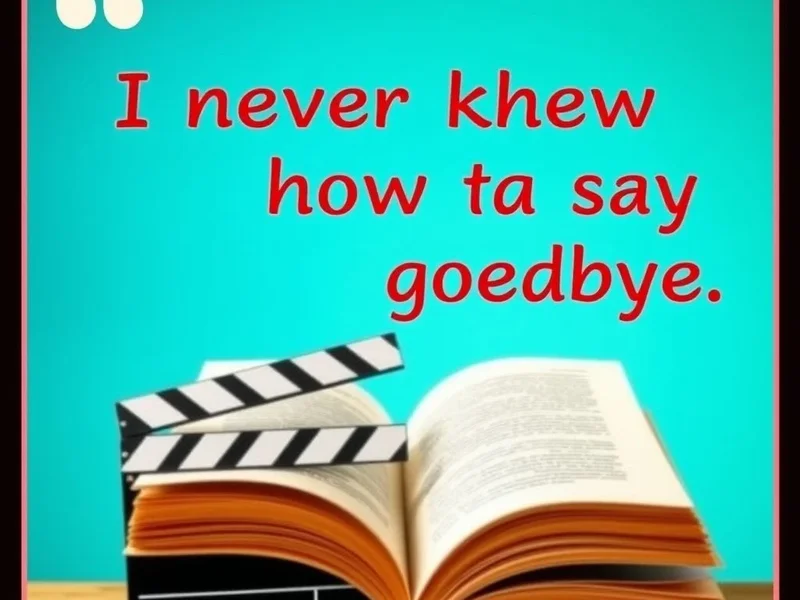 Learn English with the quote I never knew how to say goodbye.