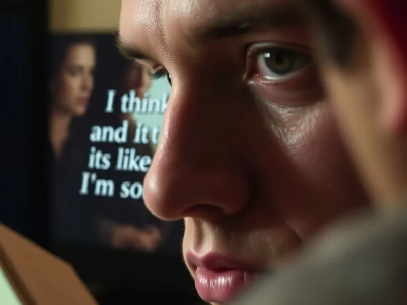 Aprendiendo inglés con la cita 'I think of you, and it's like I'm someone else.'