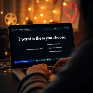 Aprende Inglés con la Cita de Película I want to be the one you choose.