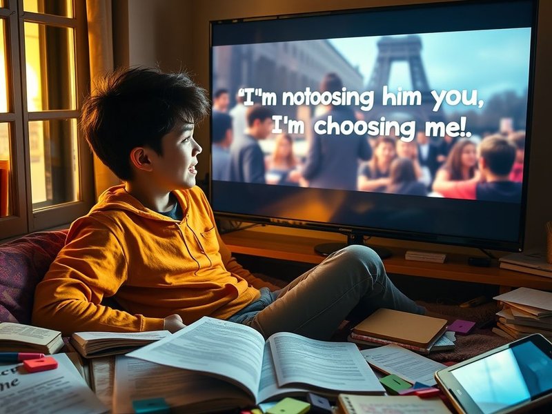 Learning English: "I'm not choosing him or you. I'm choosing me." from Pretty in Pink