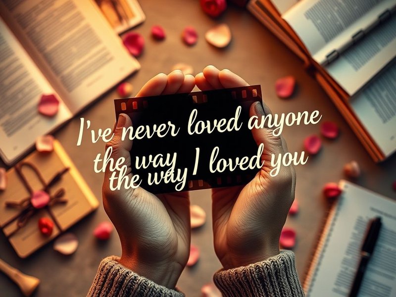Aprenda inglês com a citação I've never loved anyone the way I loved you. de The Notebook