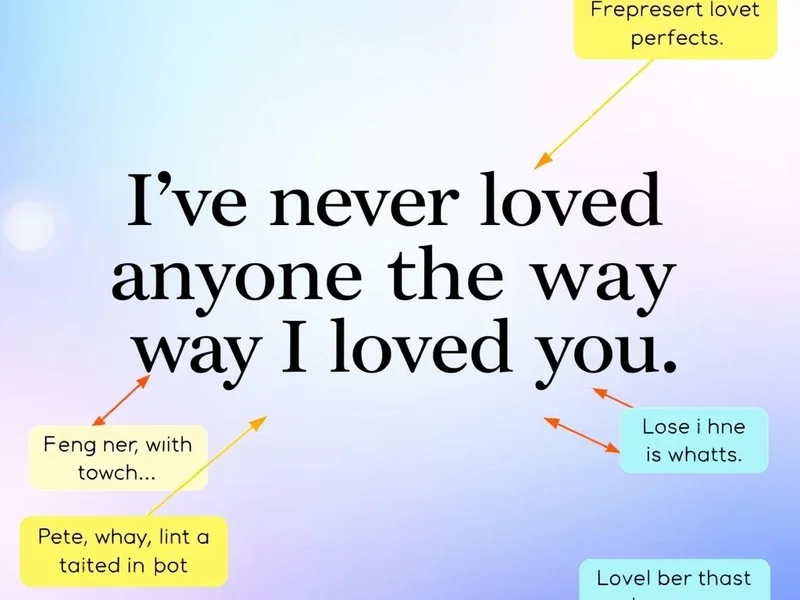 Learn English with the quote I've never loved anyone the way I loved you. from The Notebook