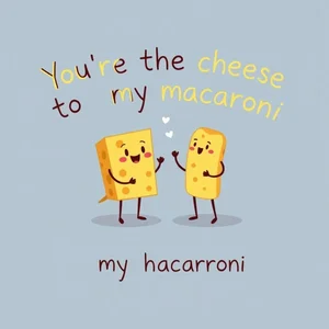 Adoce seu Inglês Entendendo 'You're the cheese to my macaroni.'