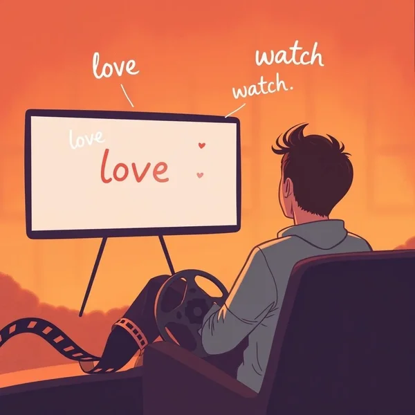 Learn English: I could watch you for a single minute and find a thousand things I love.