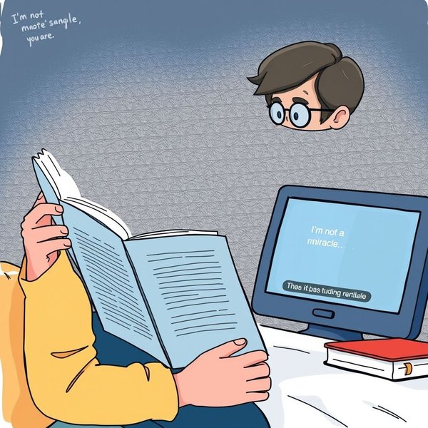 Image title: Aprendiendo inglés con la cita de película 'I’m not a miracle, you are.'