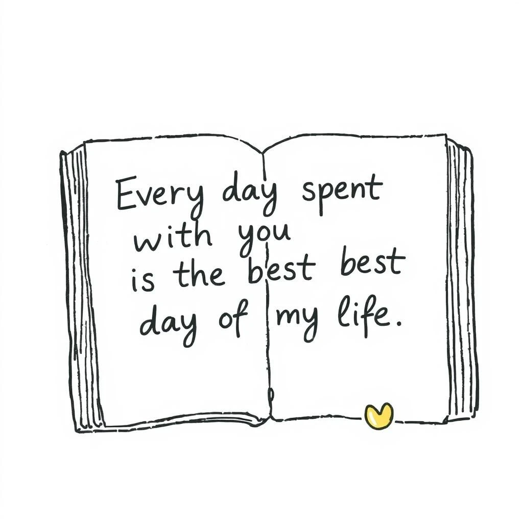 Aprende inglés Comprendiendo Every day spent with you is the best day of my life