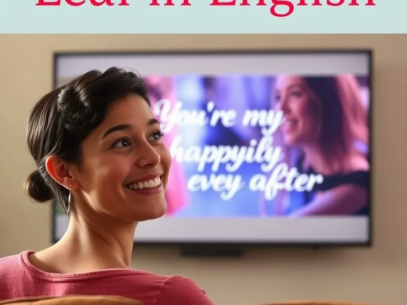 Aprender inglés con la frase Eres mi felices para siempre.