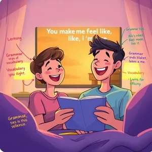 Inmersión en Inglés Explica You make me feel like a person. Like I'm me.