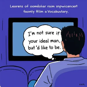 Domina el inglés con "I'm not sure if I'm your ideal man, but I'd like to be."