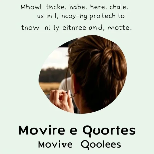 Aprende inglés con la cita de película 'You are a song, a dream, a whisper.'