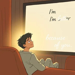 Aprenda Inglês Expressando Mudança Positiva com 'I'm better because of you'