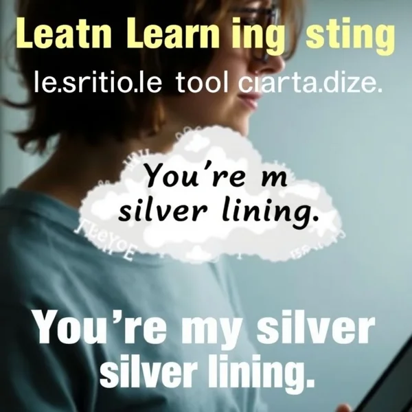 Entendendo a citação do filme "You're my silver lining." para aprendizes de inglês