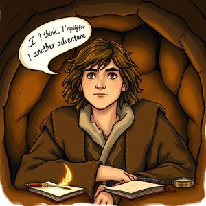 Fluência em Inglês com Bilbo I think I’m quite ready for another adventure