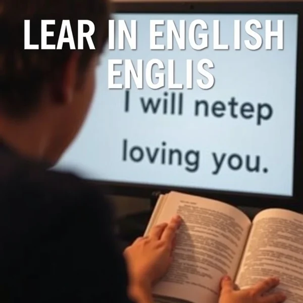 Learn English with the phrase "I will never stop loving you."