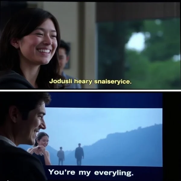 Learn English with the quote "You're my everything, you know that?"