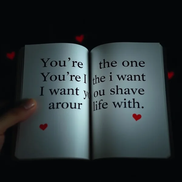 Hiểu ý nghĩa của "You're the one I want to share my life with." để học tiếng Anh