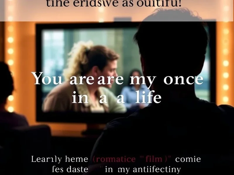 Ý nghĩa của 'You are my once in a lifetime.'