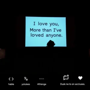 I love you. More than I've ever loved anyone. Lección de inglés