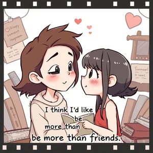 I think I'd like to be more than friends Conexiones más profundas