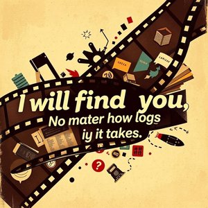 I will find you. No matter how long it takes.' Um Estudo para Aprender Inglês