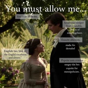 Aprende Inglés Deconstruyendo You must allow me admire love you Darcy