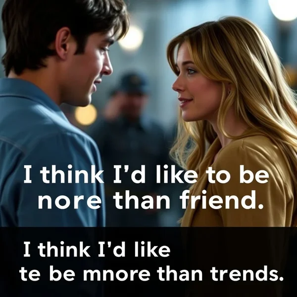 Khám phá ý nghĩa của "I think I'd like to be more than friends." trong tiếng Anh