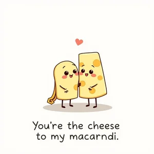 Làm ngọt tiếng Anh Hiểu 'You're the cheese to my macaroni.' qua phim