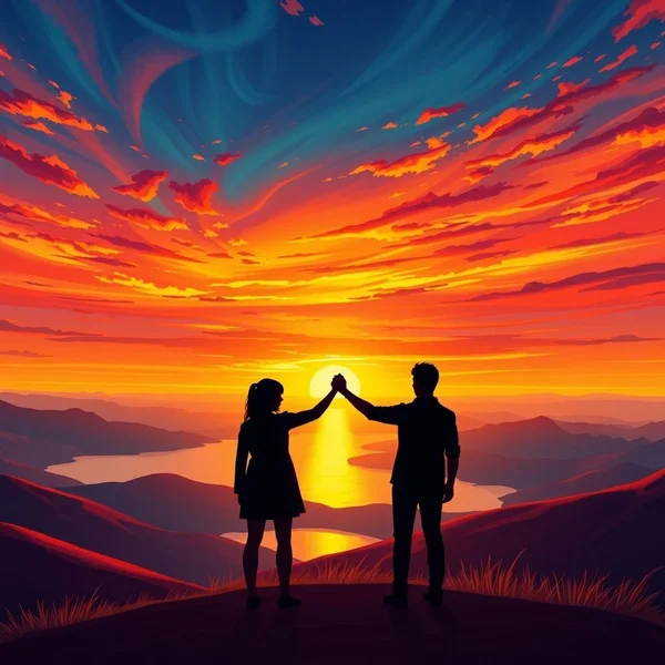 Learning English with the quote: 'It was the most beautiful place I’d ever been. I was there with you.'