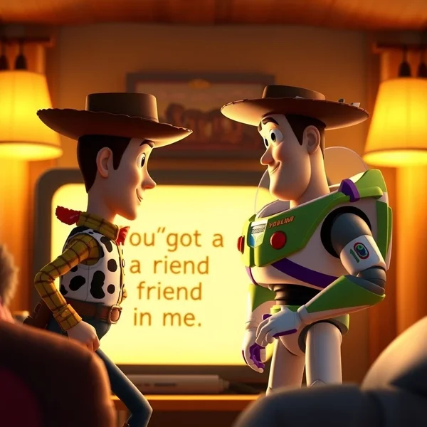 Understanding the meaning of You've got a friend in me, and you've had one all along.