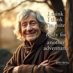 Mở khóa Trôi chảy Tiếng Anh với Bilbo: I think I’m quite ready for another adventure.