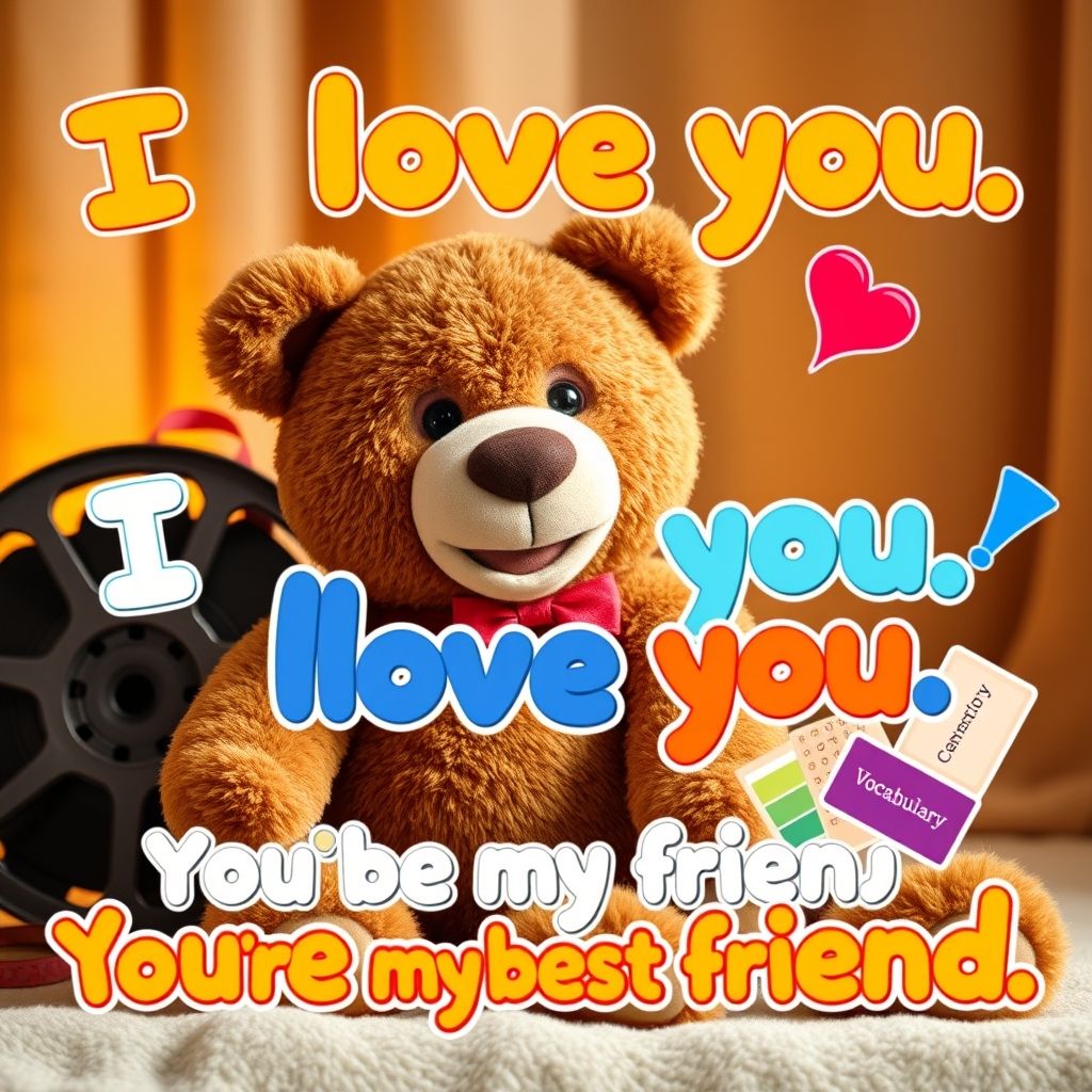 Phát Triển Tiếng Anh với "I love you. You're my best friend." từ Ted