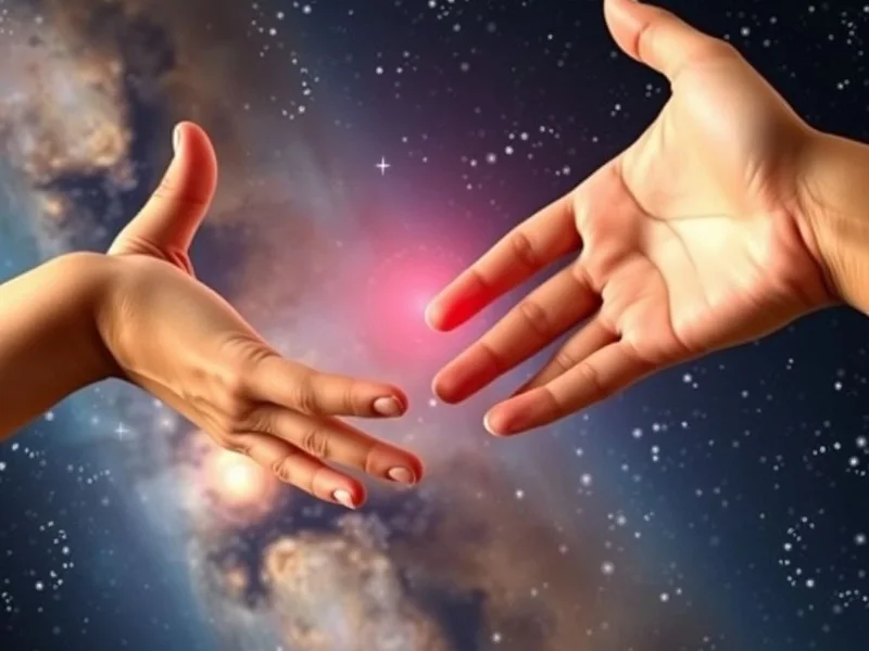 Image showing a representation of timeless love with the text "I will love you until the end of time."
