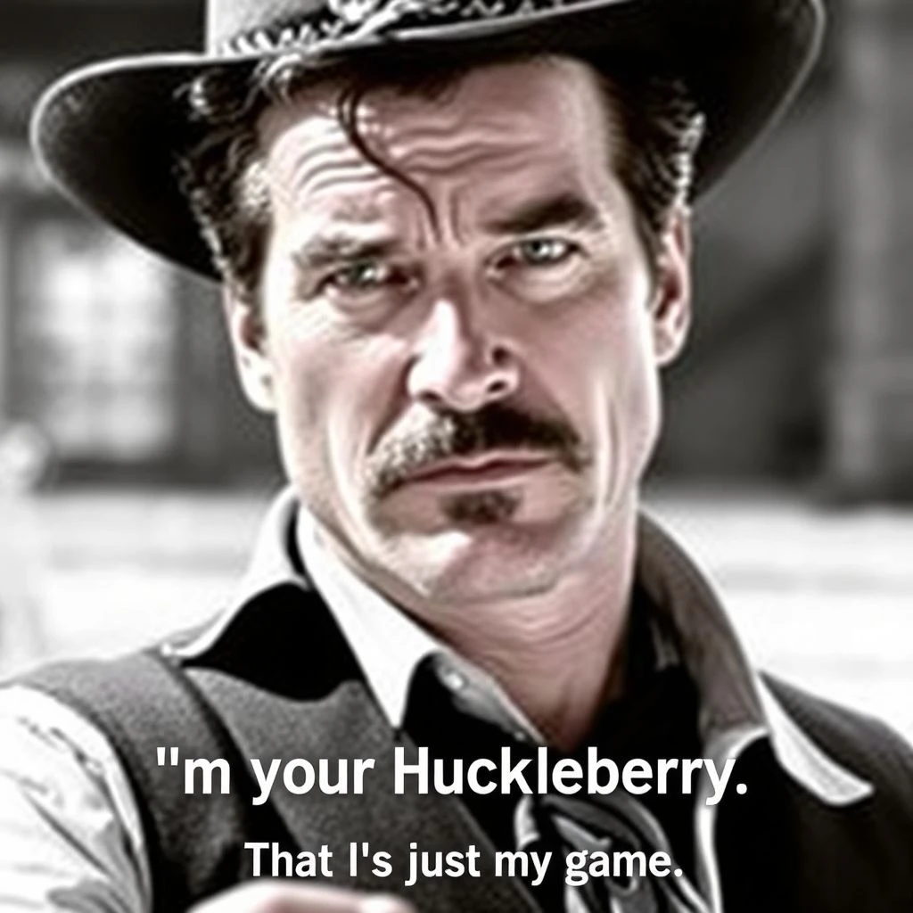 Aprende inglés descifrando 'I'm your Huckleberry' de Doc Holliday