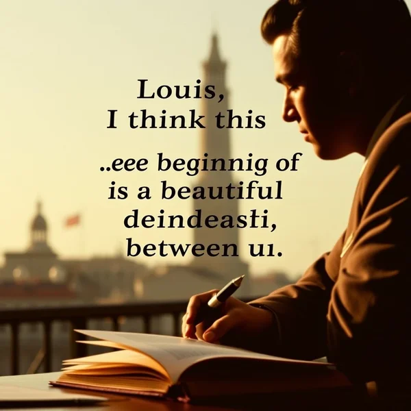 Aprendiendo inglés con la cita: Louis, I think this is the beginning of a beautiful friendship between us. De Casablanca.
