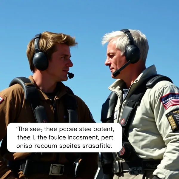 Mastering English with the Top Gun quote 'You can be my wingman anytime, Maverick, I trust you up there.'