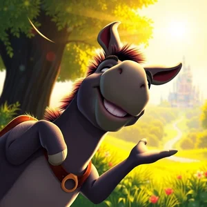 Learn English: "I'll get you there, and then it'll be a happy ending for us all" (*Shrek*)