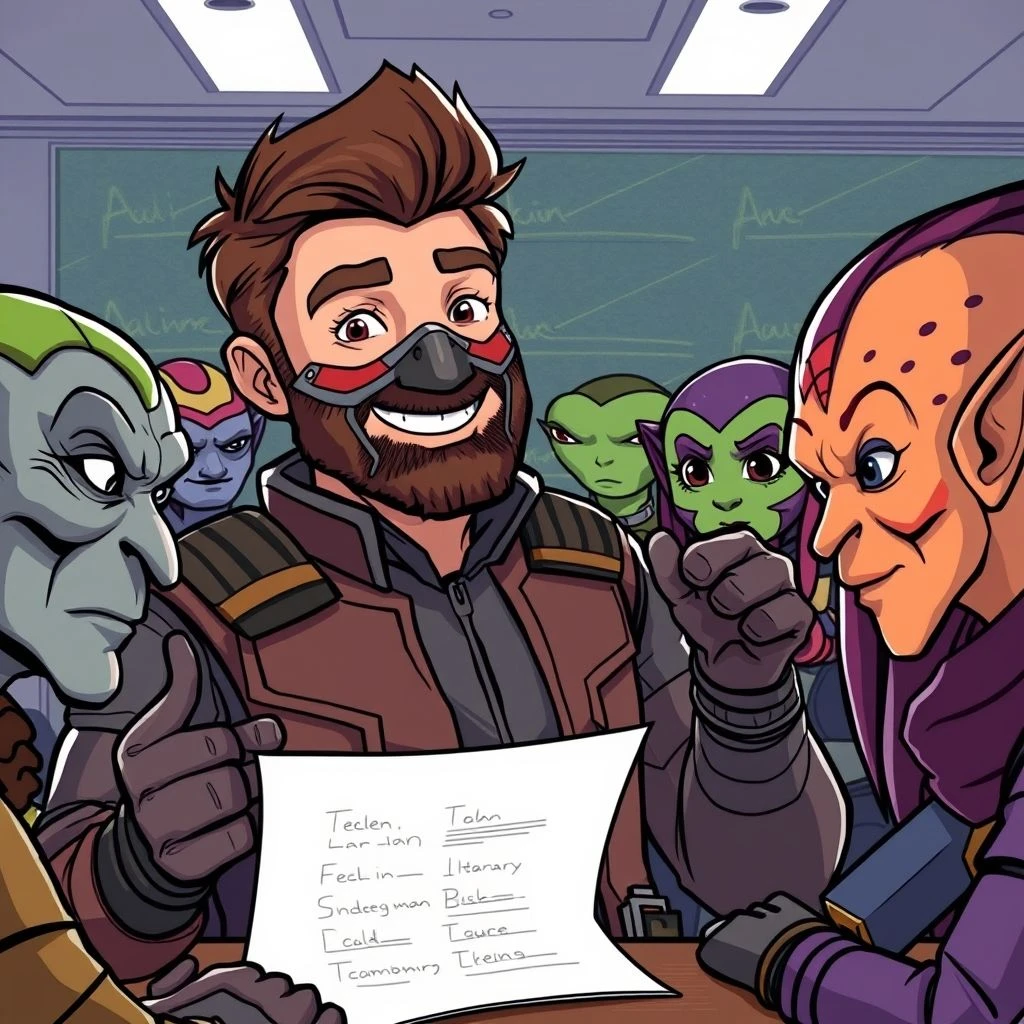 Learn English with Star-Lord: You Said It Yourself, Bitch. We're the Guardians of the Galaxy