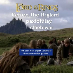 Lições de Inglês da Terra Média Compreendendo I'm glad to be with you, Samwise Gamgee, here at the end of all things