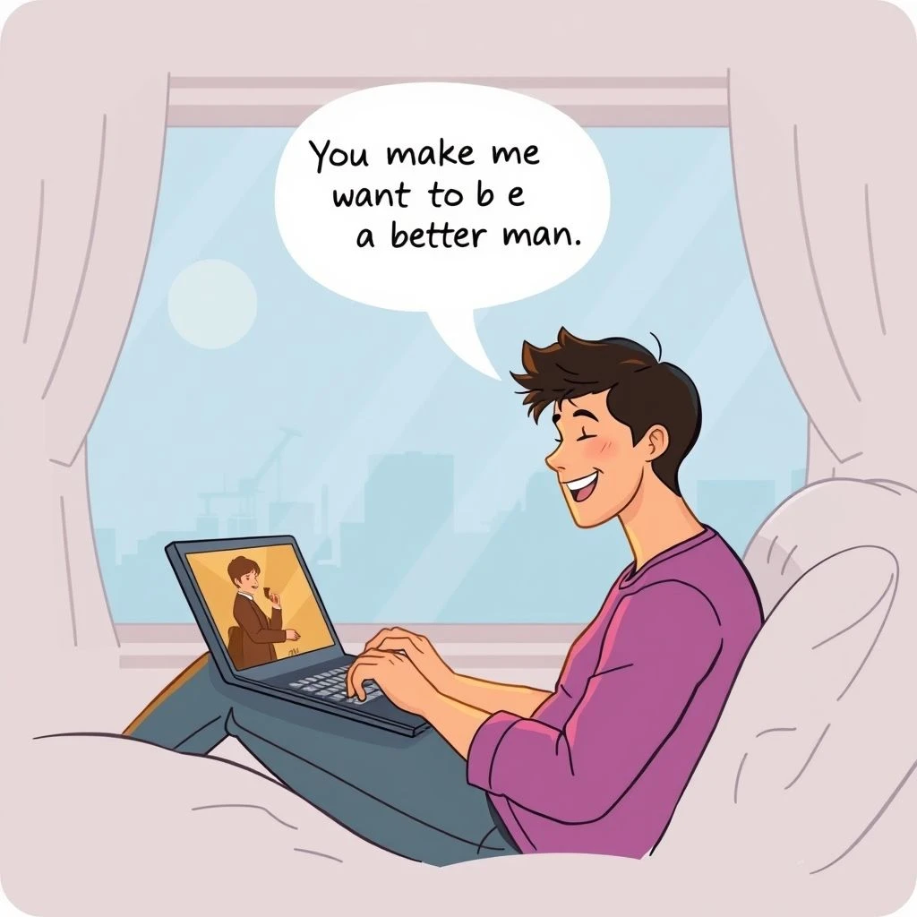 Nâng cao tiếng Anh: Phân tích câu nói “You make me want to be a better man…”