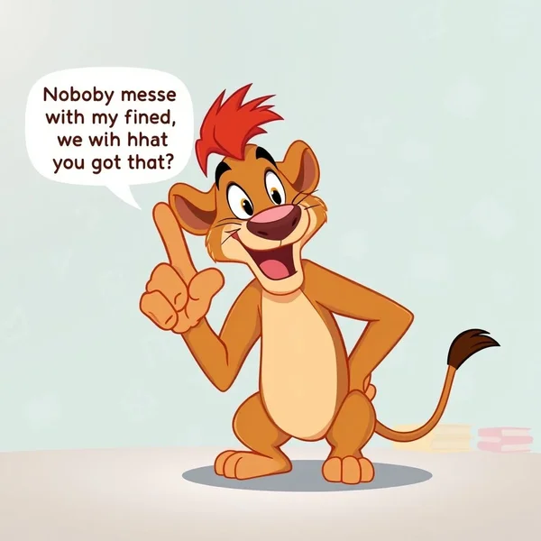 Học tiếng Anh với trích dẫn "Nobody messes with my friend Simba, you got that?"