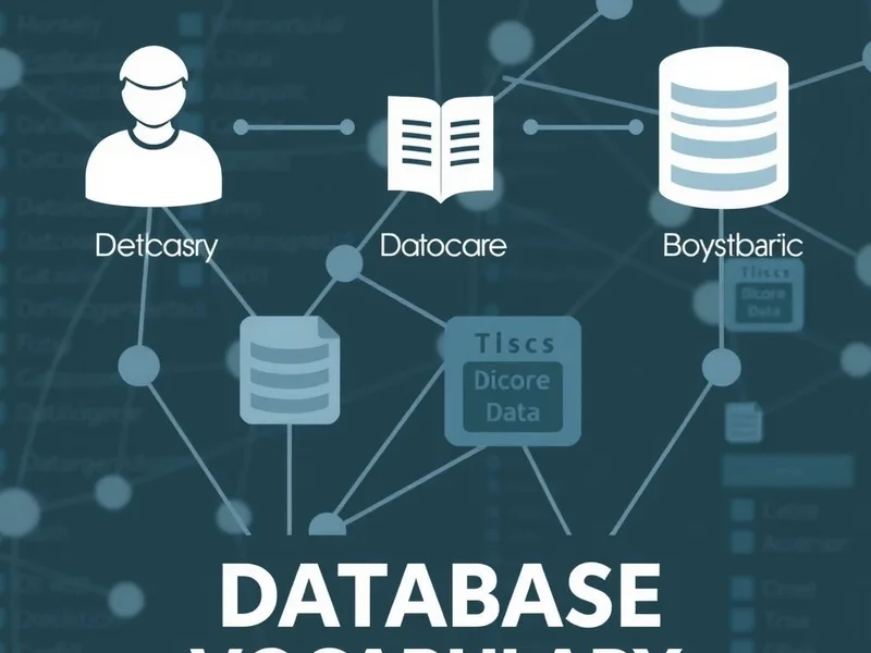 Image: English for Database Management