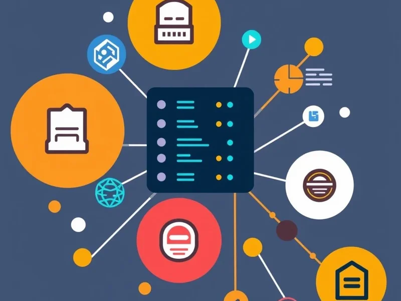 Image: A visual representation of backend development concepts like servers and databases