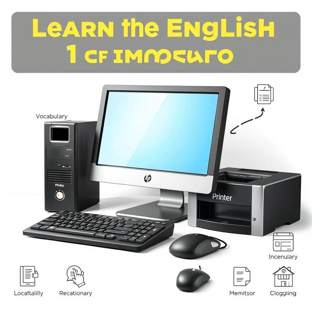 Peripherals Glossary: Términos Tecnológicos Clave para Estudiantes de Inglés